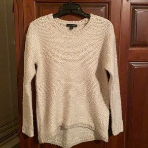 Cream Hi Lo Sweater
